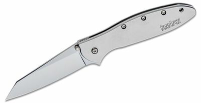 Kershaw K-1660R LEEK - RANDOM vreckový nôž 7,6 cm, BeadBlasted, celooceľový