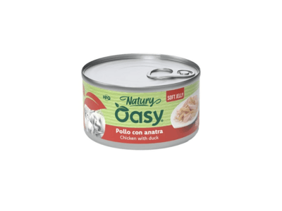 OAWNJCL015012A Oasy Natury puha zselé csirke kacsával 0,15 kg