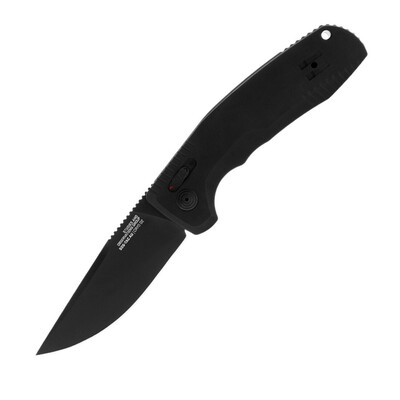 SOG-15-38-01-57 SOG-TAC AU Drop Point automata taktikai kés 8,7 cm, fekete, alumínium 