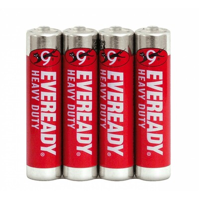 Energizer Eveready Heavy Duty Red AAA R03 / 4 1,5V 4 db elemek