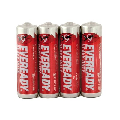 Energizer Eveready Heavy Duty Red AA R6/4 1,5V 4ks 7638900370812