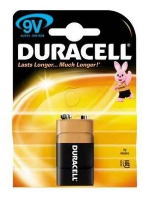 Duracell Basic MN1604 9V BL1 6LR61 1ks alkalická baterie 10PP100010