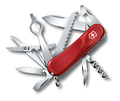 Victorinox 2.5013.E Evolution 23 multifunkční nůž 85 mm, červená, 17 funkcí