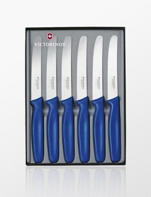 5.1132.6 Victorinox 5.1132.6 steak knife gift set, round, blue