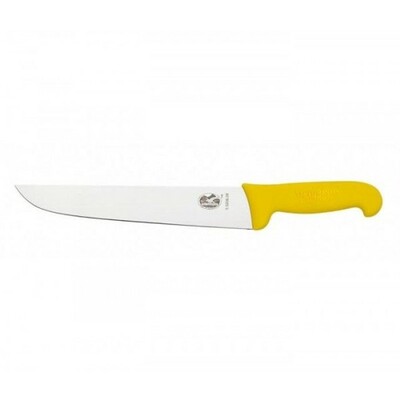 5.5208.20 Victorinox butcher knife, yellow Fibrox