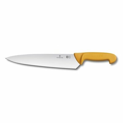 Victorinox 5.8451.26 Swibo sokoldalú szakácskés 26 cm, sárga színű, polipropilén