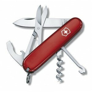 Victorinox 1.3405 Compact multifunkční nůž 91 mm, červená, 15 funkcí