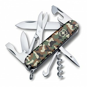 Victorinox 1.3703.94B1 Climber camouflage multifunkčný nôž 91 mm, maskáčová, 14 funkcií, blister