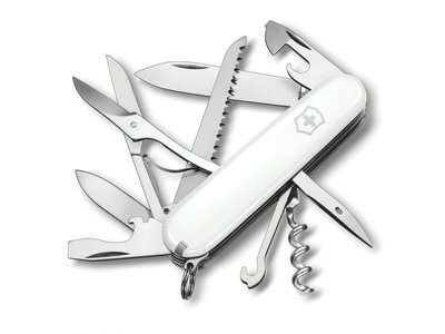 Victorinox 1.3713.7B1 Huntsman multifunkciós kés 91 mm, fehér, 15 funkciós, buborékfólia