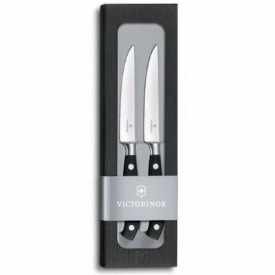 Victorinox 7.7242.2 set steakových nožů 12 cm 2ks, černá