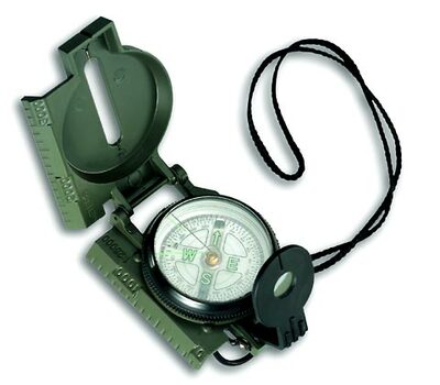 42.1004 TFA Turistický kompas, olivově zelený