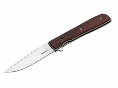 Böker Plus 01BO784 Urban Trapper Petite Cocobolo zsebkés 7 cm, Cocobolo fa