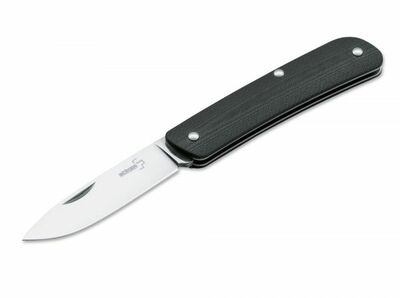 Böker Plus 01BO801 Tech Tool City 1 víceúčelový kapesní nůž 7,1 cm, černá, G10, rozbíječ skla