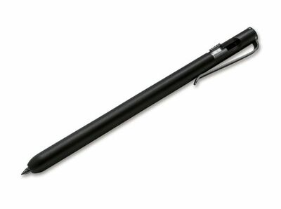 Böker Plus 09BO065 Rocket Pen Black taktické pero 13,2 cm, čierna, hliník