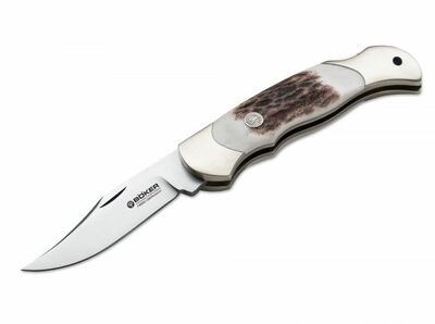 Böker Manufaktur Solingen 112403 Boy Scout Stag kapesní nůž 5,7 cm, paroh