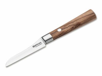 Böker Manufaktur Solingen 130438DAM damaškový nůž na zeleninu 8,5 cm hnědá