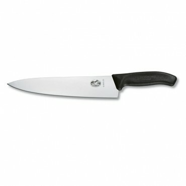 6.8003.25 Victorinox SwissClassic, carving knife, normal, 25 cm, black