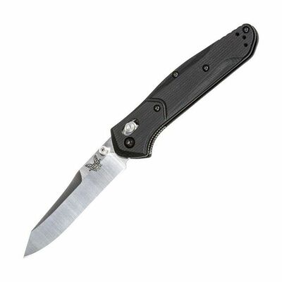 Benchmade 940-2 OSBORNE Reverse Tanto vreckový nôž 8,6 cm, čierna, G10