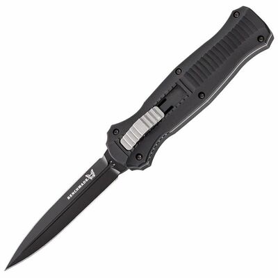Benchmade 3300BK MCHENRY Infidel vyskakovací kapesní nůž 9,9 cm, černá, hliník, pouzdro nylon