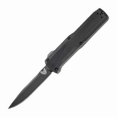 Benchmade 4600DLC PHAETON automata zsebkés 8,8 cm, teljesen fekete, alumínium