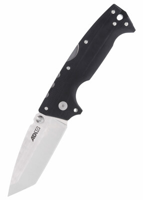 Cold Steel 28DE AD-10 TANTO všestranný vreckový nôž 8,9 cm, čierna, G10, spona