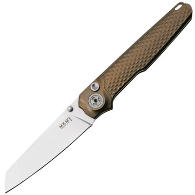 MK MI-TBR MKM MIURA Integrált titán fogantyú - Bronz eloxált BÖHLER M390
