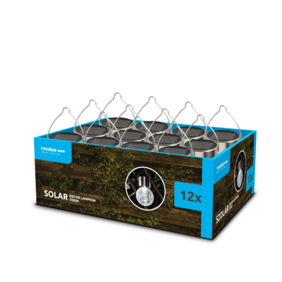 Modee dekoratívna solárna LED lampa - lampáš DS004 HB40 40mAh 12ks (ML-DS004)