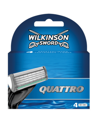 Wilkinson Quattro náhradné hlavice 4 ks (W302180000)