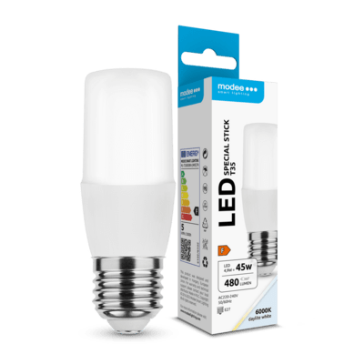 Modee Smart Lighting LED Special Stick izzó E27 4.9W hideg fehér (ML-T356000K4,9WE27N)