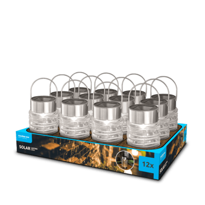 Modee dekoratívna solárna LED lampa - lampáš LT011 AAA 200mAh 12ks (ML-LT011)