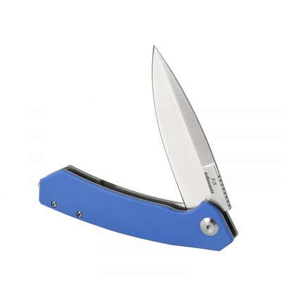 Ganzo Skimen-BL vreckový nôž 8,5 cm, modrá, G10, 