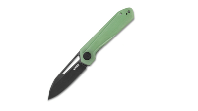 Kubey KU321C Royal Nest vreckový nôž 7,6 cm, čierna, zelená, G10