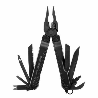 Leatherman 832758 SUPER TOOL 300M BLACK multifunkčný nástroj 18 funkcií, celočierna