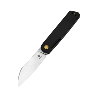 Kizer V3580C1 Klipper zsebkés 8 cm, fekete, arany, alumínium