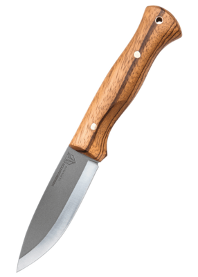 United Cutlery UC3249 Bushmaster Bushcraft Explorer outdoor nôž 11 cm, drevo, kožené puzdro