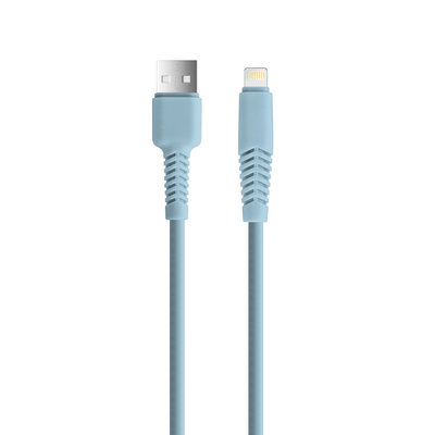 SETTY kábel USB - Lightning 1,5 m 2,1A KSA-L-1.523 modrá (GSM165723)