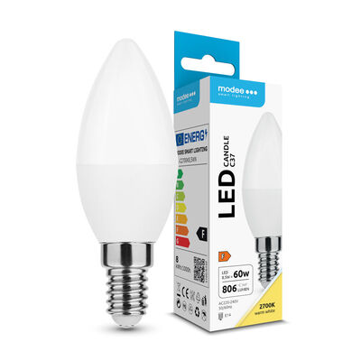 Modee LED Candle žárovka C37 8,5W E14 806lm teplá bílá (ML-C2700K8,5WN)