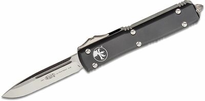 Microtech 121-4 Ultratech Satin Standard automatický nůž 8,8 cm, černá, hliník