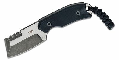 CRKT CR-4036 Razel™ Compact Silver všestranný nôž 5,9 cm, čierna, G10, termplast puzdro