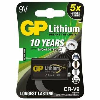 GP Lithium 9V lítiová batéria 1ks 1022000911