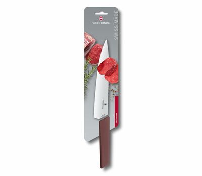 6.9016.221B Victorinox Kuchařský nůž 22cm, Swiss modern, červený