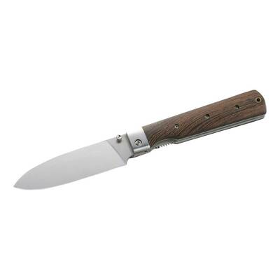 Herbertz 251314 kapesní kempinkový nůž 11,4 cm, dřevo Tagayasan