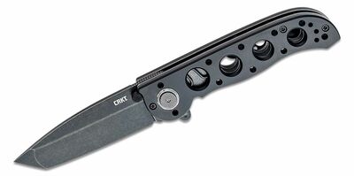 CRKT CR-M16-02DB M16®-02DB Tanto zsebkés 7,9 cm, Fekete Stonewash, fekete, alumínium