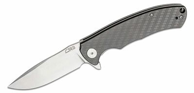 CJRB J1903-CF Taiga Carbon Fiber vreckový nôž 8,9 cm, šedá, uhlíkové vlákno