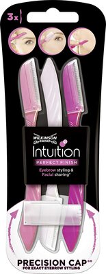 Wilkinson Intuition Perfect Finish Eyebrow Shaper 3 's břitva na obočí