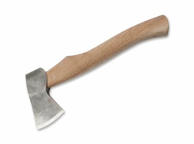 Böker Plus 09BO258 Appalachian Axe Damast sekera 6,5 cm, damašek, orechové drevo, puzdro