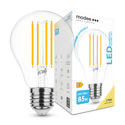 Modee Smart Lighting LED Filament Globe žiarovka E27 10W teplá biela (ML-A67F2700K10WE27D)