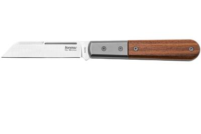 LionSteel CK0115 ST Barlow zsebkés 7,5 cm, báránytalp, titán, Santos fa