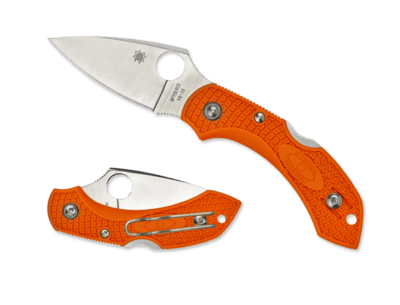 Spyderco C28POR2 Dragonfly 2 Lightweight Orange vreckový nôž 5,7 cm, oranžová, FRN