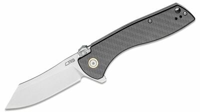 CJRB J1915-CF Kicker Carbon Fiber kapesní nůž 8,9 cm, Stonewash, černá, uhlíkové vlákno